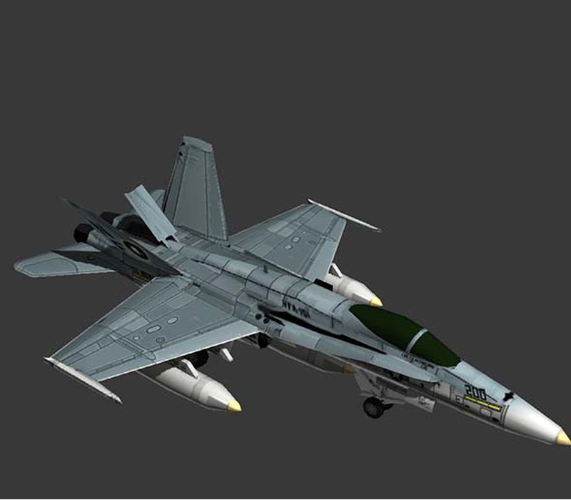 克拉玛依3D f18舰载战斗机 (2)